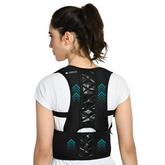 ZEDAN Neoprene Posture Corrector Back & Shoulder Support Belt for Men & Women - Universal Size