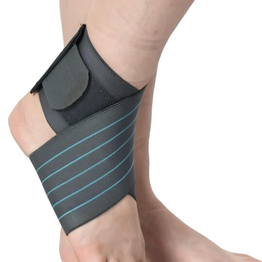 ZEDAN Premium Ankle Compression Brace Adjustable Support for Foot Care, Sprains, Swelling, Pain Relief - Universal Fit for Men & Women